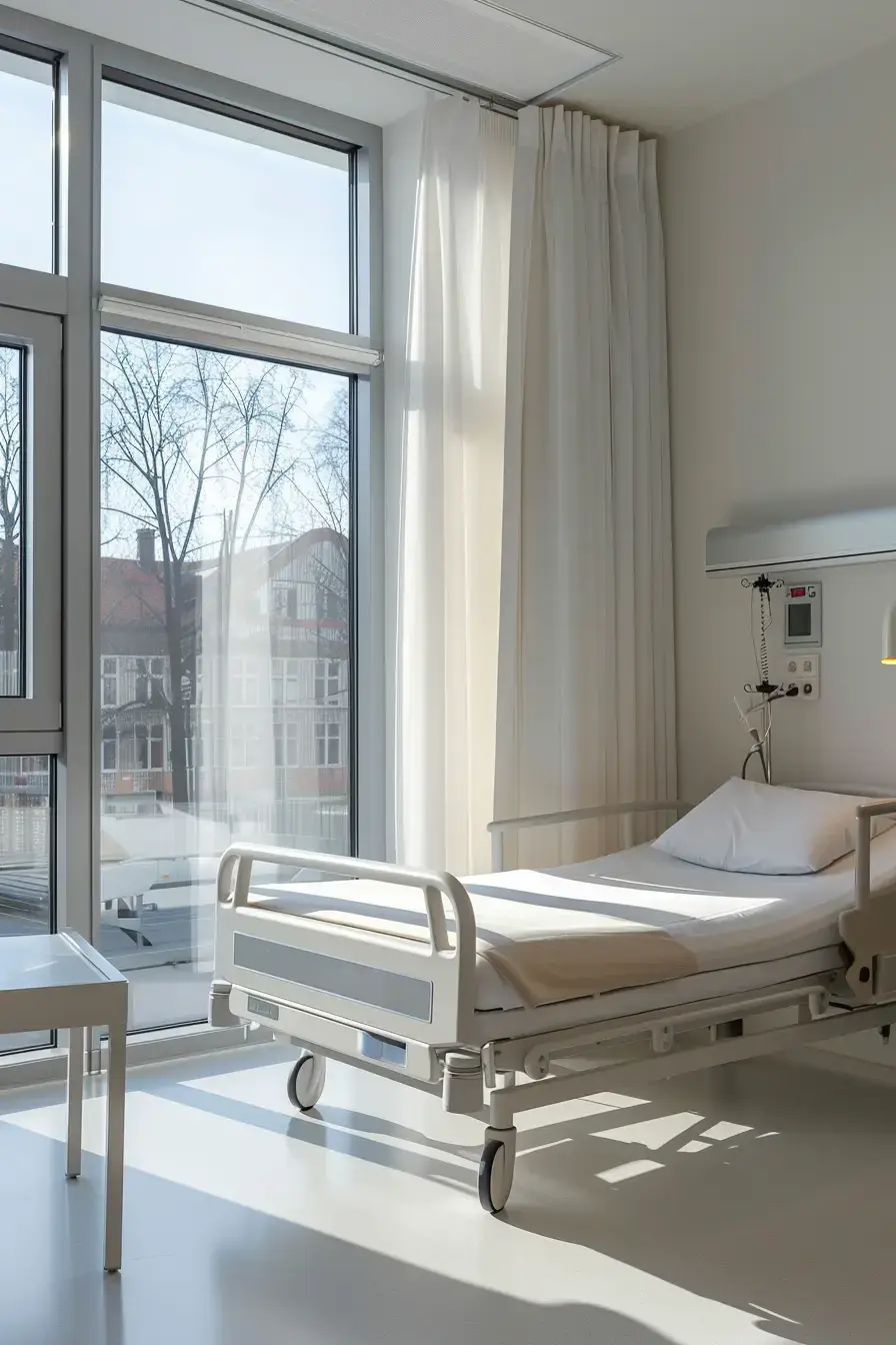 Nettoyage chambre hôpital