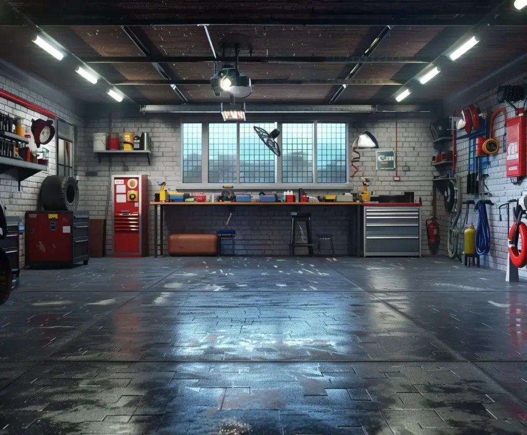 Nettoyage garage maintenance