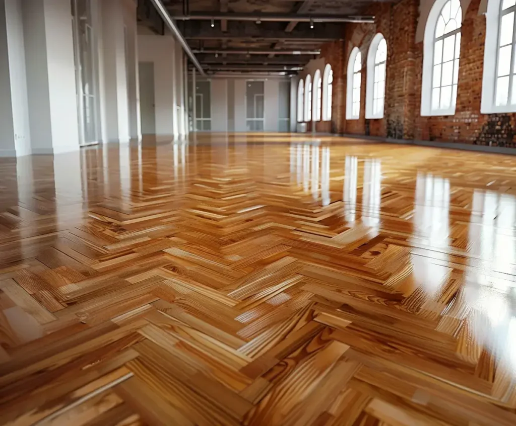 Polissage parquet